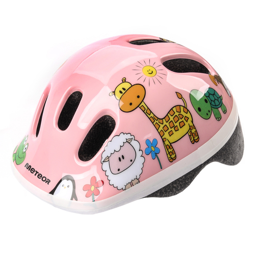 Kask rowerowy Meteor MV6-2 S 48-52 cm Animals