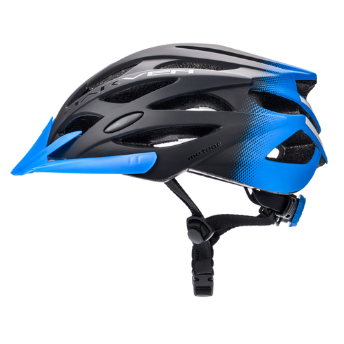 Kask rowerowy Meteor Marven 2 L 58-61 cm czarny/niebieski