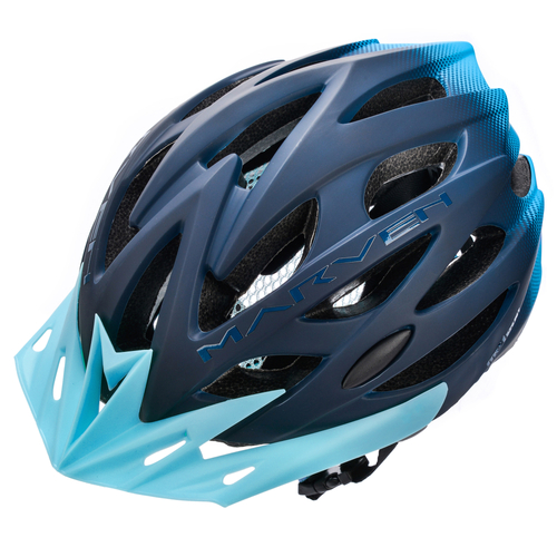 Kask rowerowy Meteor Marven 2 L 58-61 cm granatowy/niebieski