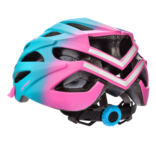 Kask rowerowy Meteor Marven 2 M 55-58 cm niebieski/różowy