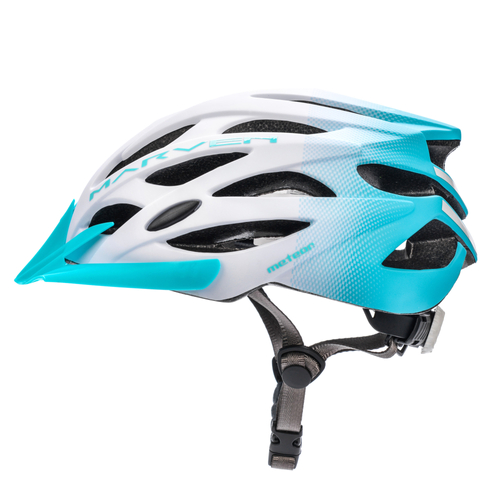 Kask rowerowy Meteor Marven 2 S 52-56 cm biały/niebieski