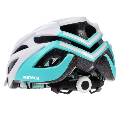 Kask rowerowy Meteor Marven L 58-61 cm biały/miętowy