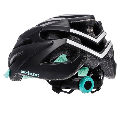 Kask rowerowy Meteor Marven L 58-61 cm czarny/miętowy