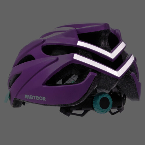 Kask rowerowy Meteor Marven L 58-61 cm fioletowy