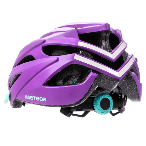 Kask rowerowy Meteor Marven L 58-61 cm fioletowy