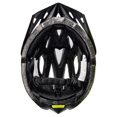 Kask rowerowy Meteor Marven L 58-61 cm szary/biały/limonkowy