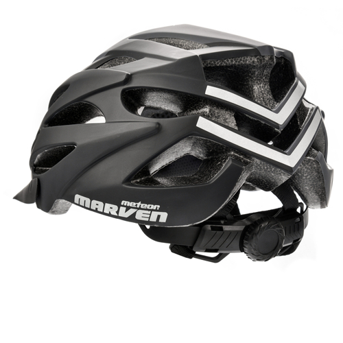 Kask rowerowy Meteor Marven L 58-61 cm szary/ciemnoszary/czarny