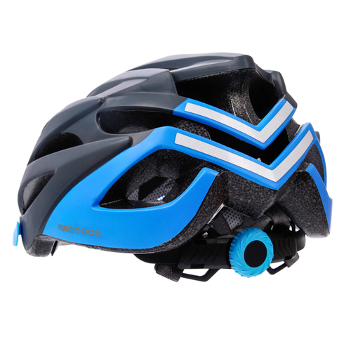 Kask rowerowy Meteor Marven L 58-61 cm szary/niebieski