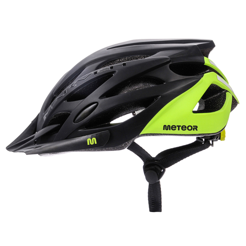 Kask rowerowy Meteor Marven M 55-58 cm czarny/zielony