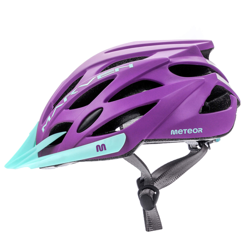 Kask rowerowy Meteor Marven M 55-58 cm fioletowy