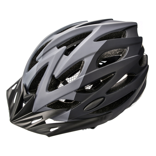 Kask rowerowy Meteor Marven M 55-58 cm szary/ciemnoszary/czarny