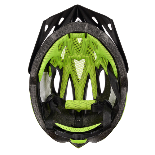 Kask rowerowy Meteor Marven S 52-56 cm czarny/zielony