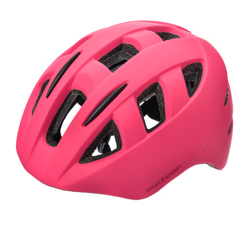 Kask rowerowy Meteor PNY11 M 48-53 cm różowy