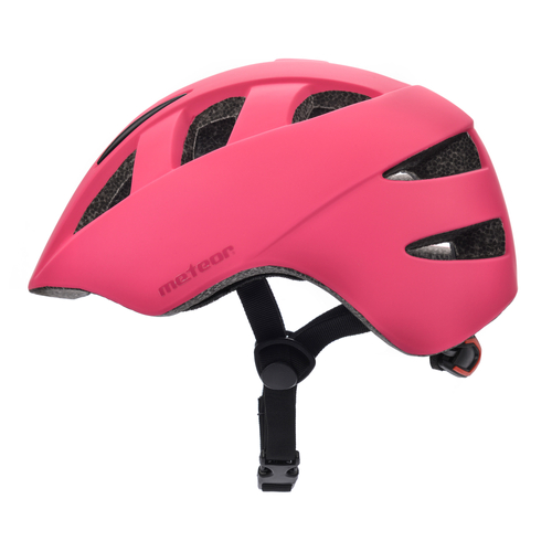 Kask rowerowy Meteor PNY11 M 48-53 cm różowy