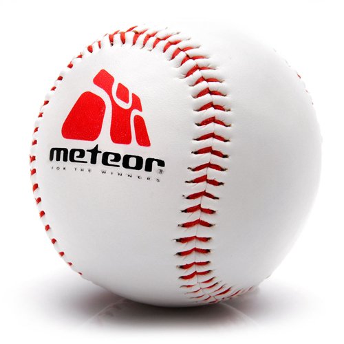 PIŁKA BASEBALL METEOR SKÓRA SYNTETYCZNA 130 GRAM