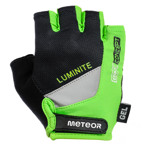 Rękawiczki rowerowe Meteor Gel GX31 M zielony