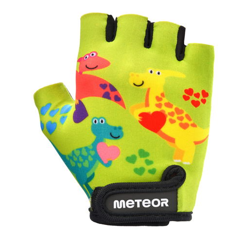 Rękawiczki rowerowe Meteor Kids XS Dino