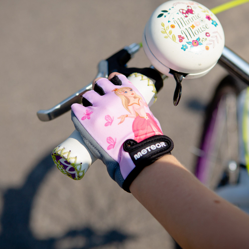 Rękawiczki rowerowe Meteor Kids XS Princess