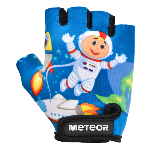 Rękawiczki rowerowe Meteor Kids XS Space