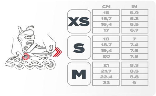 Rolki 4w1 Meteor Bunny XS 25-28