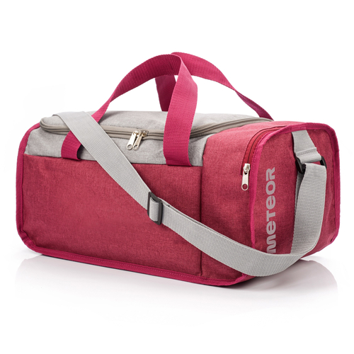 Torba fitness Meteor Nepr 20 l purpurowy/szary