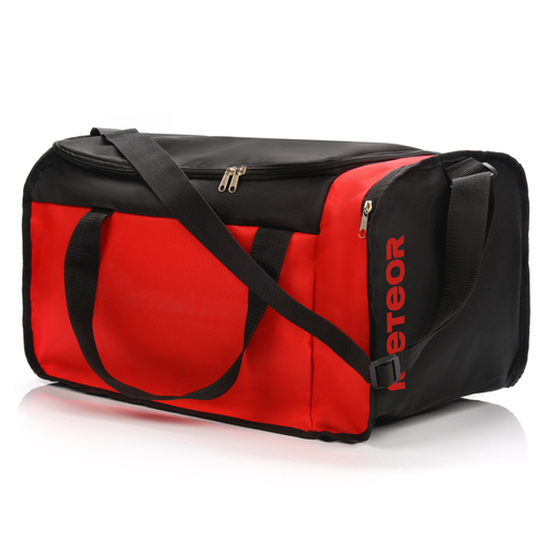 Torba fitness Meteor Widar 40 l czarny/czerwony