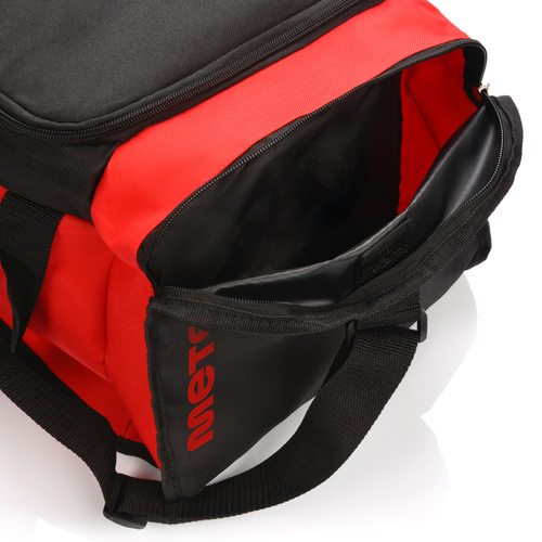 Torba fitness Meteor Widar 40 l czarny/czerwony