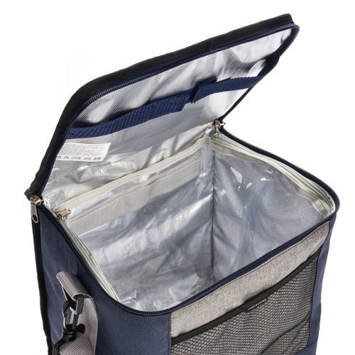 Torba termiczna Meteor Frigid 18 l granatowy/szary