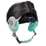 Kask narciarski Meteor Lumi M 55-58 cm miętowy/czarny