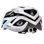 Kask rowerowy Meteor Gruver M 55-58 cm biały/czarny/niebieski