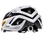 Kask rowerowy Meteor Gruver M 55-58 cm biały/czarny/pomarańczowy