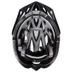 Kask rowerowy Meteor Gruver M 55-58 cm biały/szary/bakłażanowy