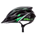 Kask rowerowy Meteor Gruver S 52-56 cm czarny/zielony