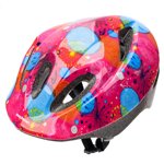 Kask rowerowy Meteor KS05 S 48-52 cm abstrakt różowy