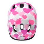 Kask rowerowy Meteor KS06 XS 44-48 cm Pink hearts