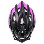 Kask rowerowy Meteor MV29 Unrest L 58-61 cm czarny/różowy