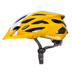 Kask rowerowy Meteor Marven L 58-61 cm niebieski/biały/żółty