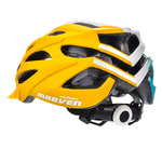 Kask rowerowy Meteor Marven L 58-61 cm niebieski/biały/żółty