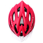 Kask rowerowy Meteor Marven M 55-58 cm koralowy /biały