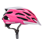 Kask rowerowy Meteor Marven M 55-58 cm różowy/biały/morski