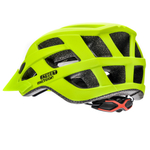 Kask rowerowy Meteor Street M 55-58 cm neonowy żółty