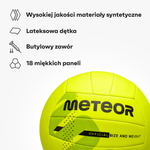 Piłka siatkowa Meteor neonowy