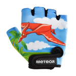 Rękawiczki rowerowe Meteor Kids XS Dinosaur