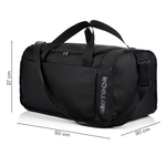 Torba fitness Meteor Odyn 40 l czarny