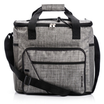 Torba termiczna Meteor Frosty 30 l czarny/szary